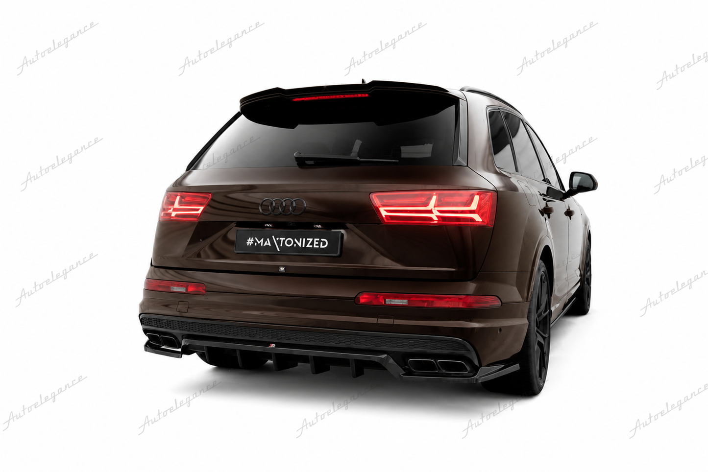 🔥ART.9852 SPLITTER POSTERIORE (CON BARRE VERTICALI) AUDI SQ7 / Q7 S-LINE Mk2🔥