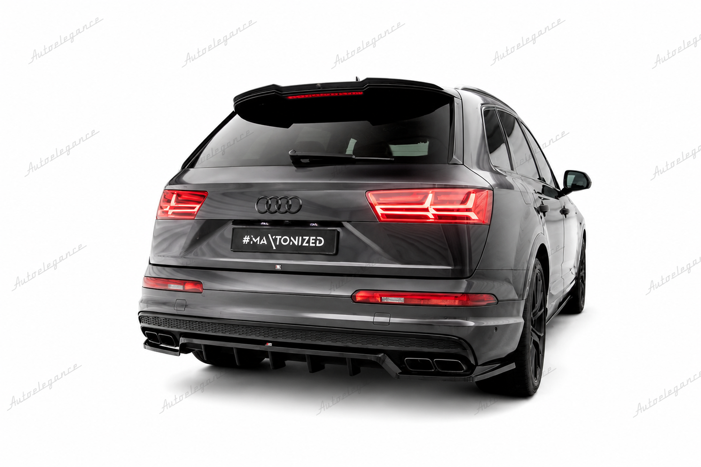 🔥ART.9852 SPLITTER POSTERIORE (CON BARRE VERTICALI) AUDI SQ7 / Q7 S-LINE Mk2🔥