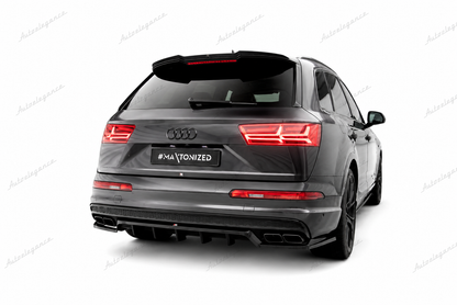 🔥ART.9852 SPLITTER POSTERIORE (CON BARRE VERTICALI) AUDI SQ7 / Q7 S-LINE Mk2🔥