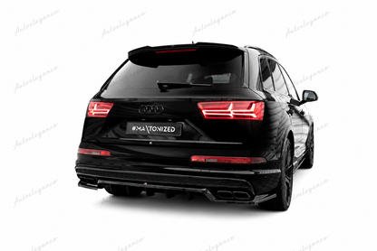 🔥ART.9852 SPLITTER POSTERIORE (CON BARRE VERTICALI) AUDI SQ7 / Q7 S-LINE Mk2🔥