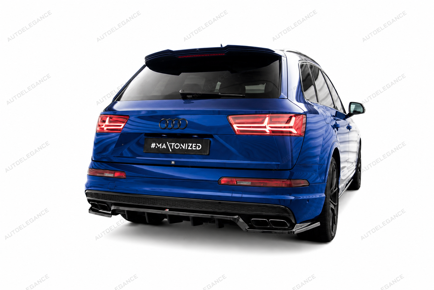 🔥ART.9852 SPLITTER POSTERIORE (CON BARRE VERTICALI) AUDI SQ7 / Q7 S-LINE Mk2🔥