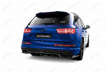 🔥ART.9852 SPLITTER POSTERIORE (CON BARRE VERTICALI) AUDI SQ7 / Q7 S-LINE Mk2🔥