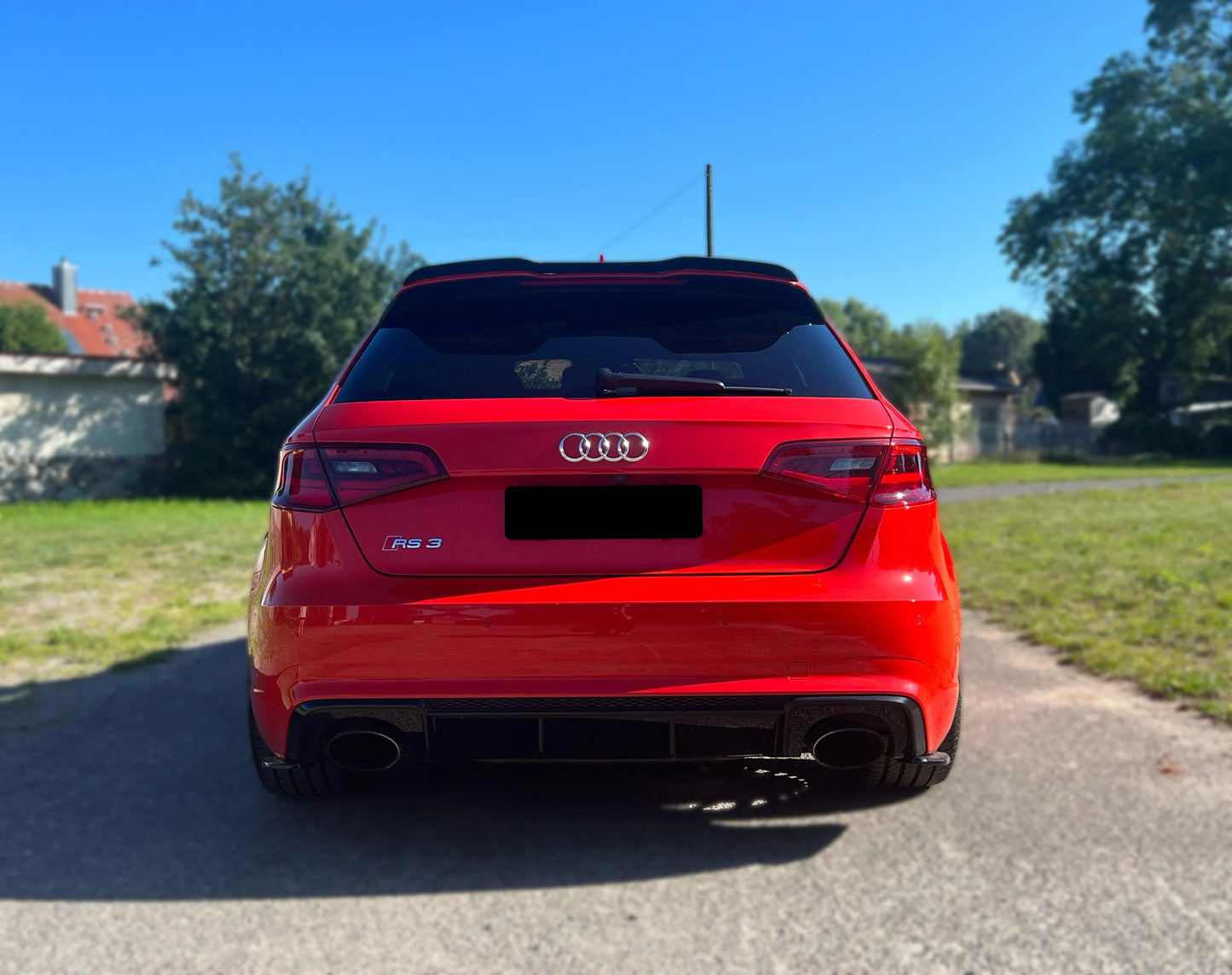 Spoiler Posteriore adatto per AUDI RS3 8V Sportback 2015-2016/Facelift Sportback