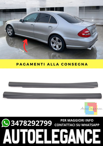 Minigone adatto per Mercedes E-Class W211 Sedan Estate 2002-2009