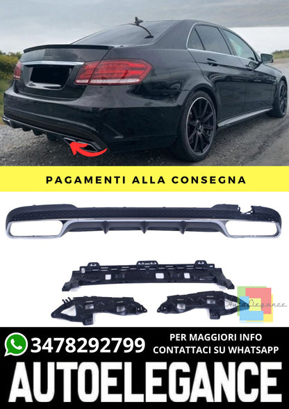 Diffusore adatto per Mercedes E-Class W212 2013-2016