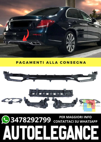 Diffusore adatto per Mercedes E-Class W213 2016-2020