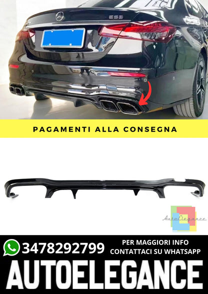 Diffusore adatto per Mercedes E-Class W213 2016-2023