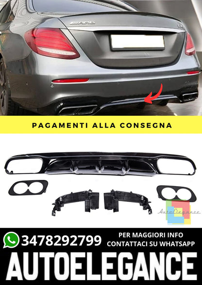 Diffusore adatto per Mercedes E-Class W213 2020-2023
