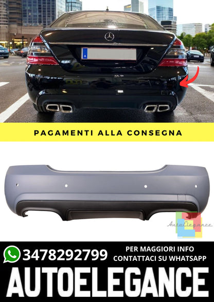 Paraurti Posteriore adatto per Mercedes S-Class W221 2005-2013