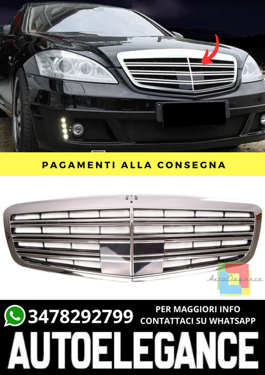 Griglia adatto per Mercedes S-Class W221 2009-2013