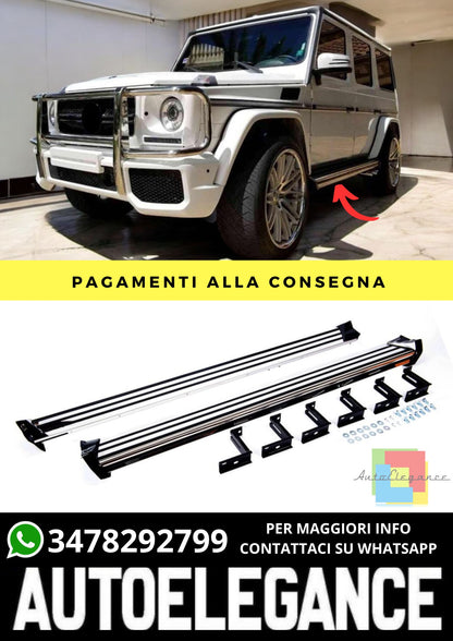 Pedane adatto per Mercedes G-Class W463 1989-2018