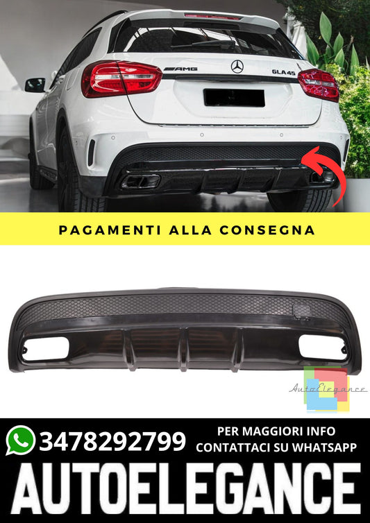 Diffusore adatto per Mercedes GLA X156 2013-2016