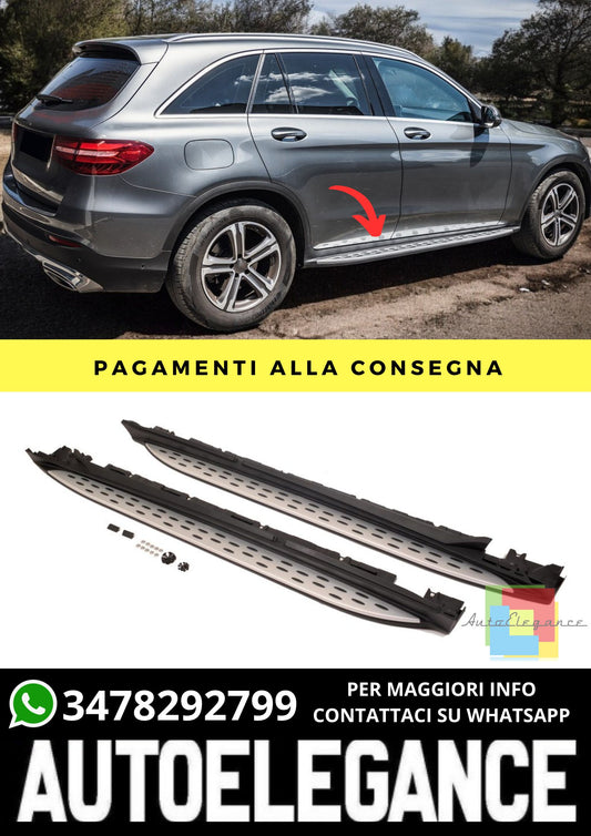 Pedane adatto per Mercedes GLC X253 SUV C253 2015-2023