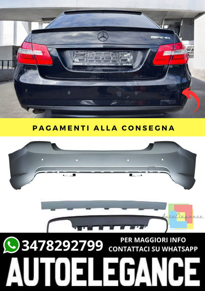 Paraurti Posteriore adatto per Mercedes E-Class W212 Sedan 2009-2013