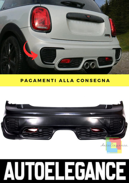 Paraurti Posteriore adatto per MINI F56, F57 3-Door 2013-2020 Cooper