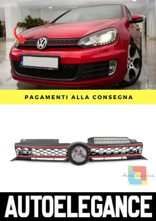 Griglia adatto per VW Golf 6 2008-2014
