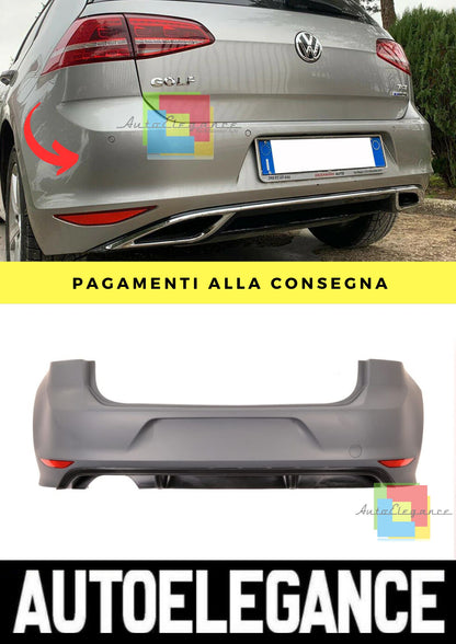 Paraurti Posteriore adatto per VW Golf 7 2012-2016