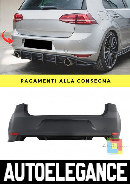 Paraurti Posteriore adatto per VW Golf 7 2012-2016