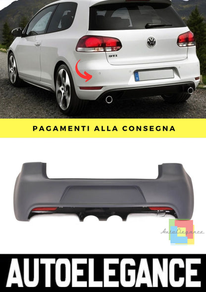 Paraurti Posteriore adatto per VW Golf 6 2008-2014