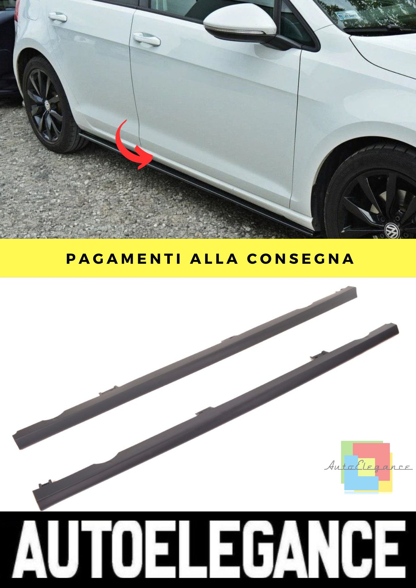 Minigone adatto per VW Golf 7 2012-2016