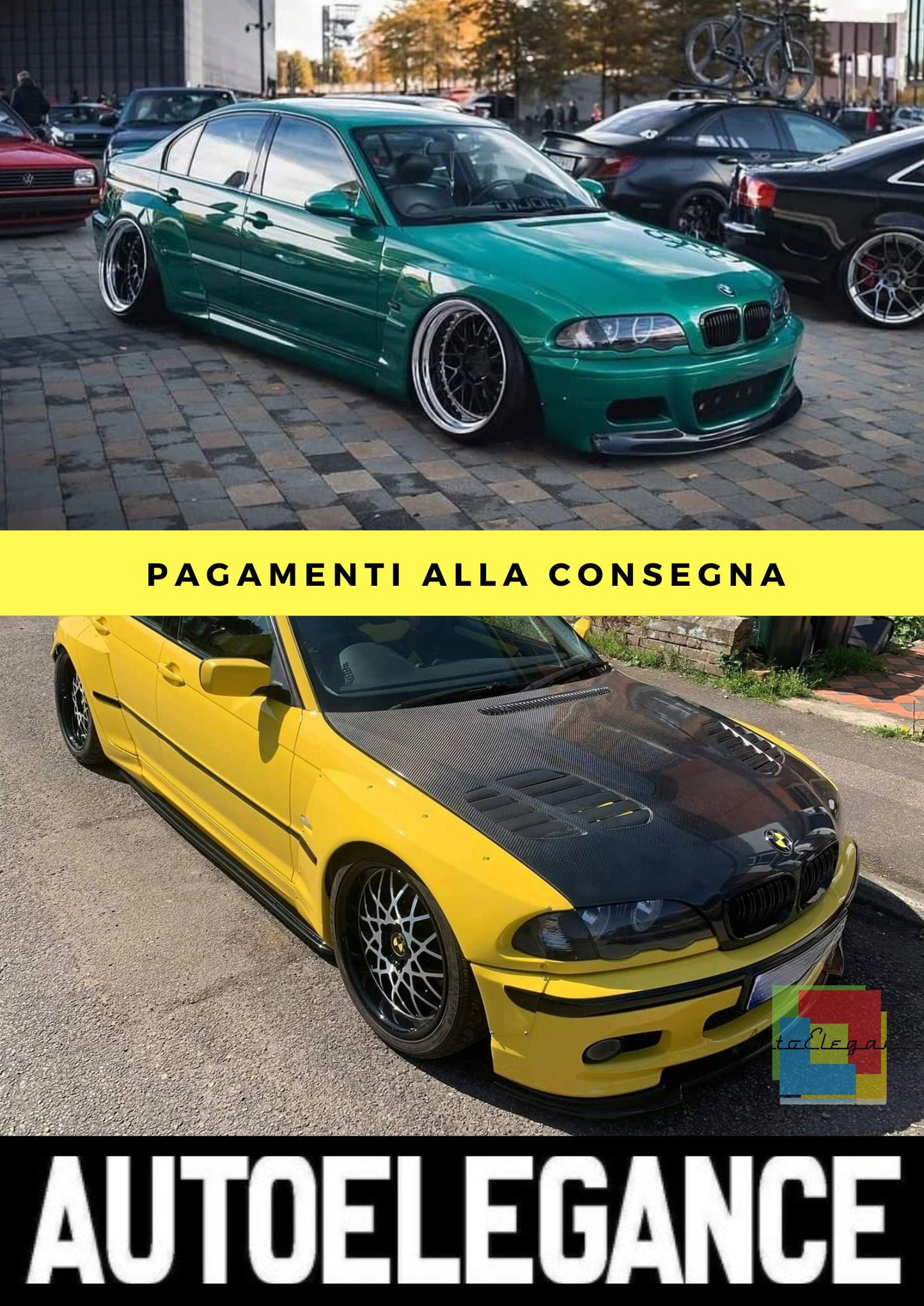 ⚙️Bmw 3 E46 Sedan Before Lift Pandem Body Kit Package⚙️