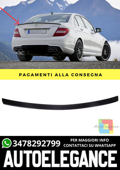 Spoiler adatto per Mercedes C-Class (W204) Sedan (2007-2015)