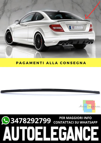 Spoiler adatto per Mercedes C-Class (C204) Coupe (2011-2015)