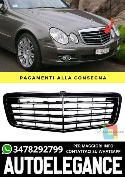 Griglia adatto per Mercedes E-Class W211 Sedan Estate Facelift 2006-2009
