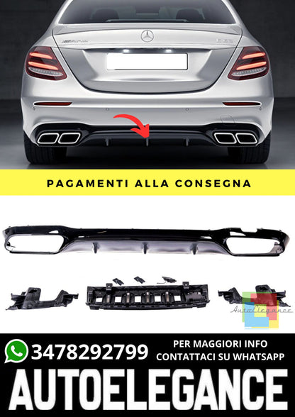 Diffuser suitable for Mercedes E-Class (W213) 2016-2020