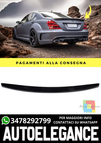 Spoiler suitable for Mercedes S-Class (W221) (2005-2013)