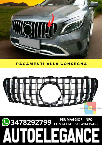 Grille suitable for Mercedes GLA (X156) Facelift (2016-2019)