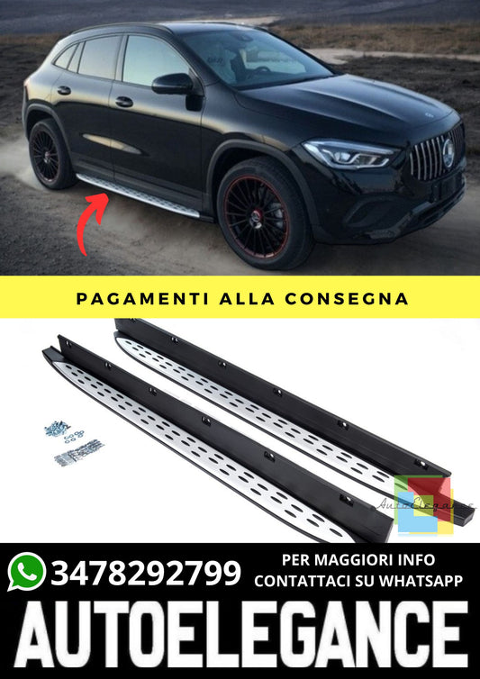 Running boards suitable for Mercedes GLA (H247) (2020-On)
