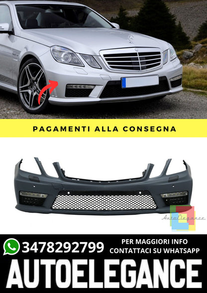 Paraurti Anteriore adatto per Mercedes E-Class (W212) Sedan Estate (2009-2013)