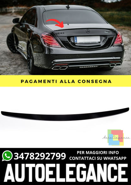 Spoiler adatto per Mercedes S-Class W222 2013-2020