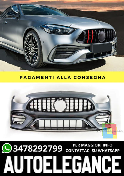 Paraurti Anteriore adatto per Mercedes C-Class W206 Sedan Estate 2021+