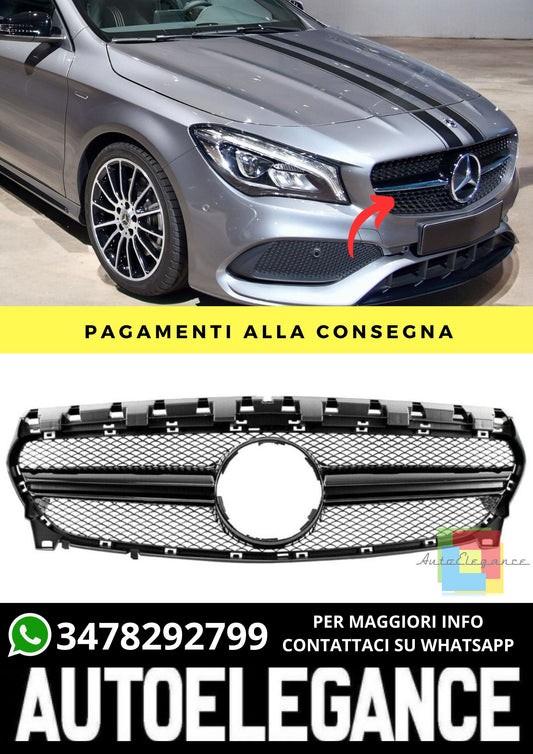 Grille suitable for Mercedes CLA (C117) Facelift (2016-2019)