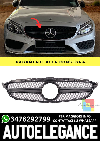 Griglia adatto per Mercedes C-Class W205 2013-2018 A-Design