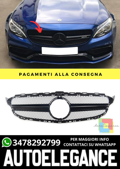 Griglia adatto per Mercedes C-Class W205 2013-2018 Camera