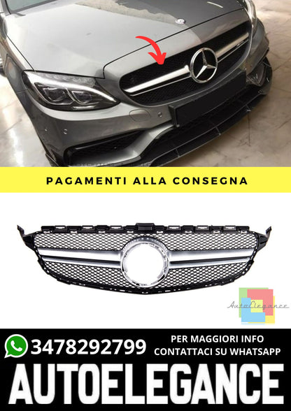Griglia adatto per Mercedes C-Class W205 2018-2021
