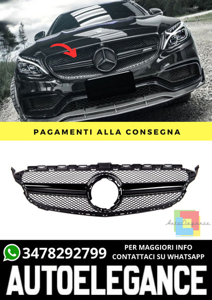Griglia adatto per Mercedes C-Class W205 2018-2021