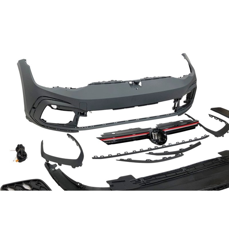 💕ART.9500 PARAURTI  ANTERIORI Volkswagen Golf 8 2019-2023 Look GTI💕