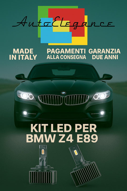 🔥 KIT LED D1S 6000K BIANCO CANBUS Anabbaglianti + Fendinebbia per BMW Z4 E89 🔥