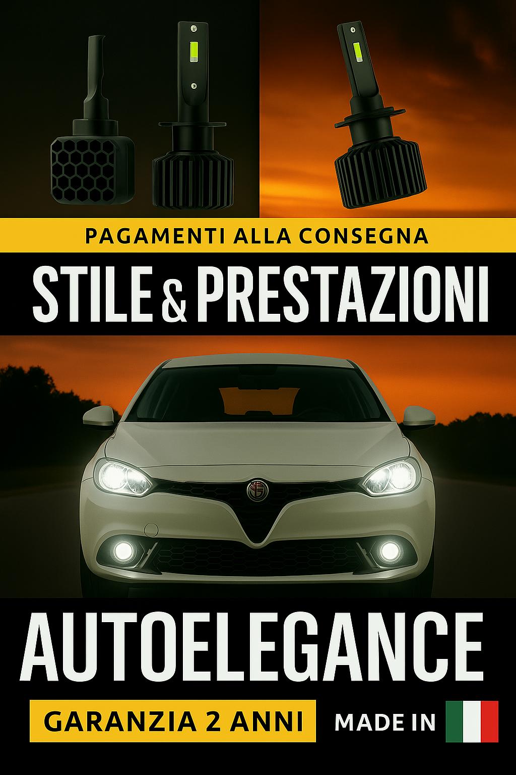 💖 KIT LED LAMPADE ANABBAGLIANTI D1S 6000K ADATTO PER ALFA ROMEO MITO 💖