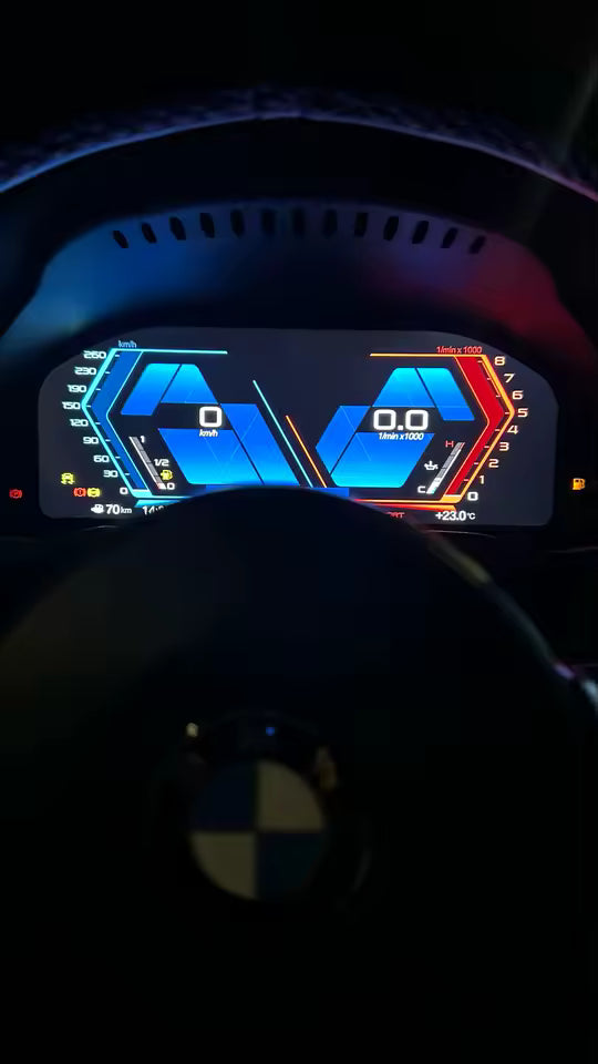 💫ART.5255 12.3 ''  Virtual Cockpit LCD per BMW Serie 1 / 5 / 6 / X4 / X5 / X6💫