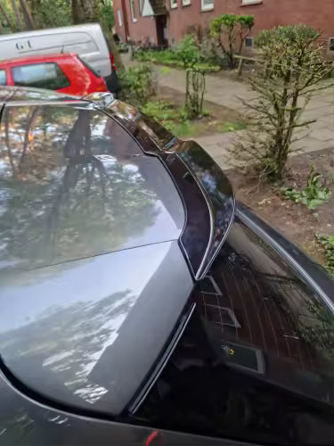 💫Spoiler Posteriore Nero Lucido / Carbonio per Audi SQ5/Q5 S-line Mk 2 17-24💫
