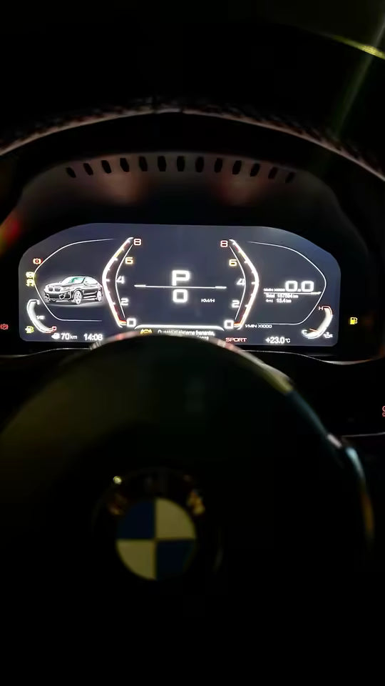 💫ART.5255 12.3 ''  Virtual Cockpit LCD per BMW Serie 1 / 5 / 6 / X4 / X5 / X6💫