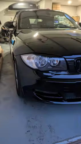 💫ART.8063 2 Coprifari (Palpebre) in Fibra di Carbonio per BMW Serie 1 04-13💫