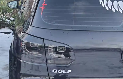 💫ART.8294 Fanali Posteriori rosso trasparente / fumatore / fumatore rosso per VW Golf 6💫
