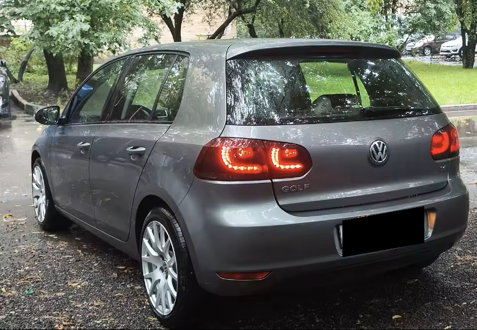 💫ART.8294 Fanali Posteriori rosso trasparente / fumatore / fumatore rosso per VW Golf 6💫