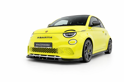 💫ART.9328 Splitter Anteriore Nero Lucido per Abarth 500e 2023+💫